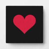 ハートヴァレンティーンズデイラブハート フォトプラーク (正面)