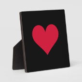 ハートヴァレンティーンズデイラブハート フォトプラーク (正面)