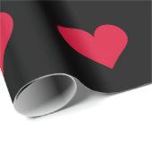 ハートヴァレンティーンズデイラブハート ラッピングペーパー (ロールコーナー)