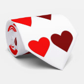 ハートヴァレンティーンズデイレッドマルーン4アダム ネクタイ (ロール)