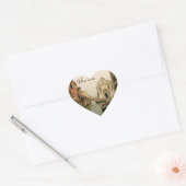 ハートヴェネツィア写真シール ハートシール (封筒)