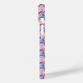 ハート上のハートパターサイケデリックンiPhoneケース Case-Mate iPhoneケース (裏面 / 左)