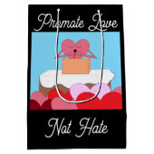 ハート与えは愛についての演説だ。 ミディアムペーパーバッグ (裏面)