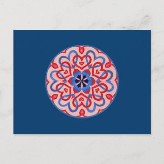 ハート交絡 ポストカード