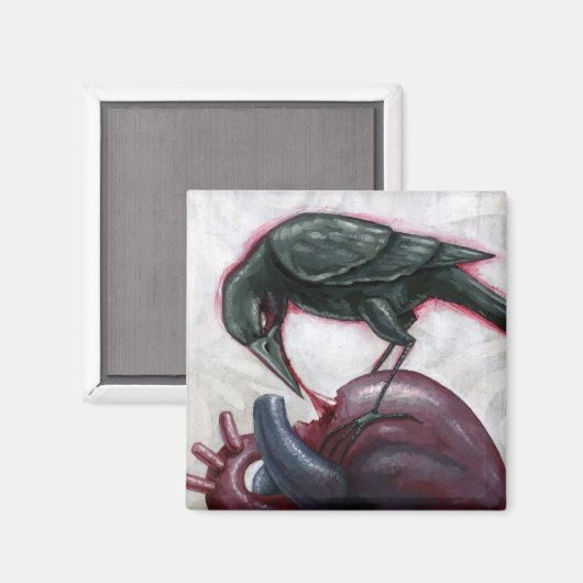 ハート人食 マグネット (正面/裏面)