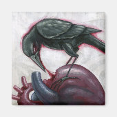 ハート人食 マグネット (正面)