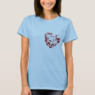 ハート仕事 Tシャツ
