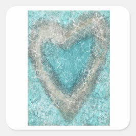 ハート付きステックールク スクエアシール