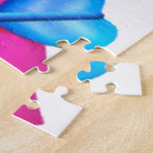 ハート付き矢印 – 絵文字 ジグソーパズル (側面)