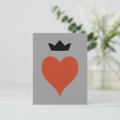 ハート付き ポストカード (スタンド正面)