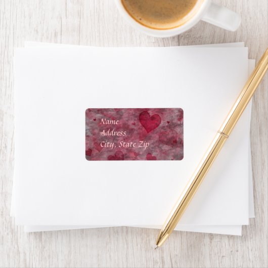 ハート住所 シール (インサイチュ)