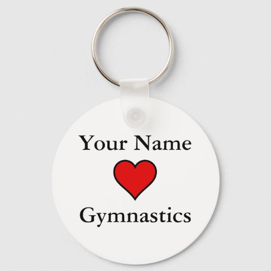 ハート体操 キーホルダー (正面)