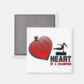 ハート体操 マグネット (正面/裏面)