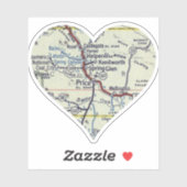 ハート価格 シール (シート)