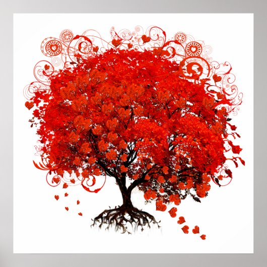 ハート倒れ葉る赤木 ポスター (正面)