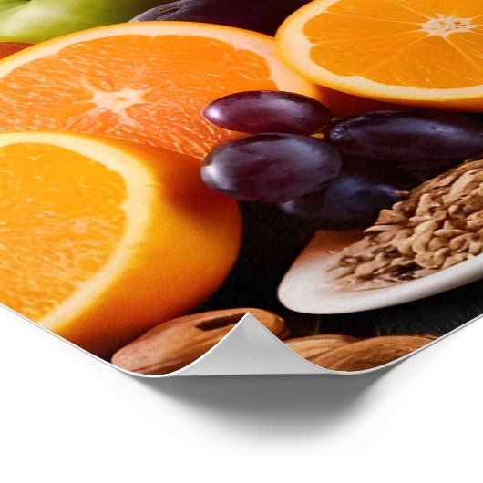 ハート健康食品 ポスター (角)