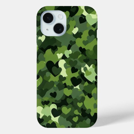 ハート偽装 Case-Mate iPhoneケース (裏面)