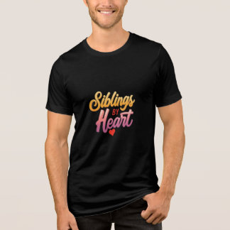 ハート兄弟姉妹祝 – 愛の絆» トライブレンドＴシャツ