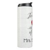 ハート先生評価のパーソナライズされた業務 タンブラー (回転左)