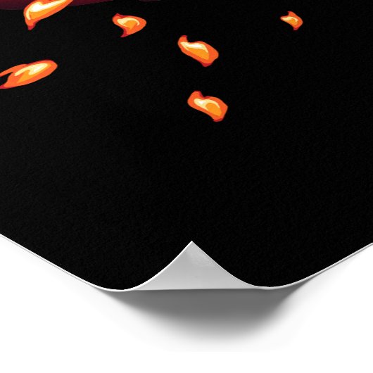 ハート再生 ポスター (角)