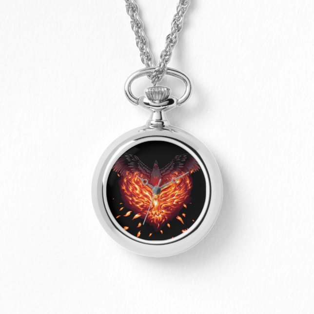 ハート再生 腕時計 (正面)