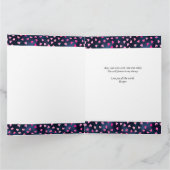 ハート写真コラージュ36写真の愛の記念日 カード (内部)