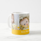 ハート写真パーソナライズされたを作る コーヒーマグカップ (正面左)