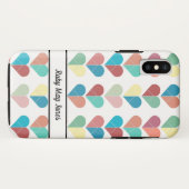 ハート列 Case-Mate iPhoneケース (裏面(横))