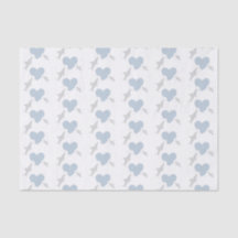 ハート刺し |ベビーシャワーティッシュペーパー