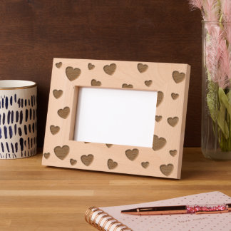ハート刻印フレーム レーザー彫刻フレーム