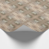 ハート勇気付けられるグランジ、 ラッピングペーパー (コーナー)