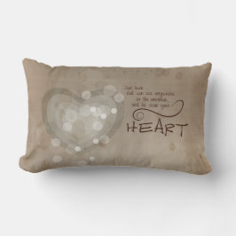 ハート勇気付けられるグランジ、 ランバークッション