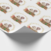 ハート包み紙 ラッピングペーパー (角)