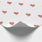 ハート包装紙 ラッピングペーパー (角)