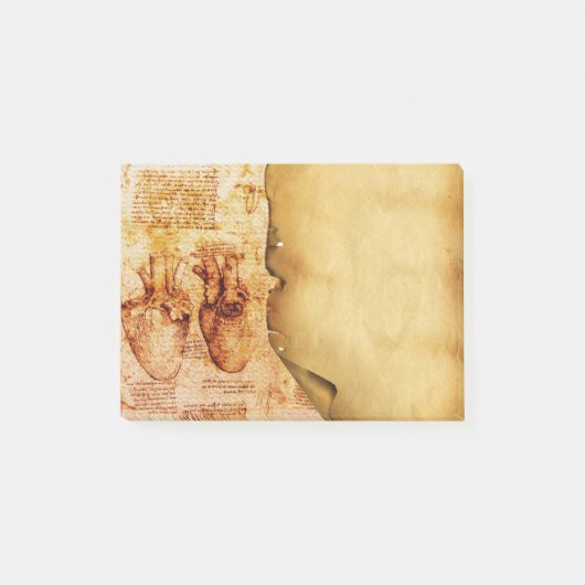 ハート及びその血管医療 ポストイット (正面)