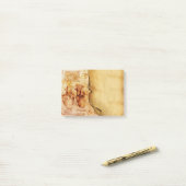 ハート及びその血管医療 ポストイット (デスク上)