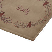 ハート及びピップベリーガラス切断板 カッティングボード (角)