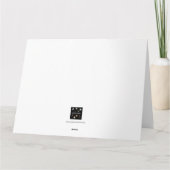 ハート及びリボンカード カード (裏面)