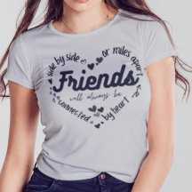 ハート友好タイポグラフィ