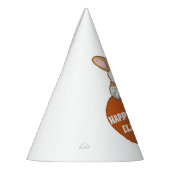 ハート可愛いコルギパーソナライズされた パーティーハット (左)