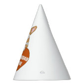 ハート可愛いコルギパーソナライズされた パーティーハット (右)