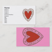 ハート名刺 名刺 (正面/裏面)