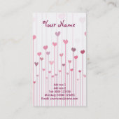 ハート名刺 名刺 (裏面)