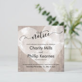 ハート告知延期付結婚きカード (スタンド正面)