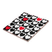 ハート図形 タイル (側面)