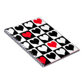 ハート図形 ノートブック (右側)