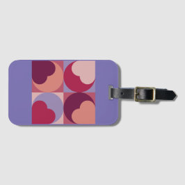 ハート図形 ラゲッジタグ