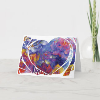 「ハート園」折り畳みサンキューカード サンキューカード