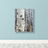 ハート型のカントリー調の手彫りネームプレート キャンバスプリント (インサイチュ (ウッドフロア))