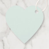 ハート型のセージはビー結婚ズ フェイバータグ (裏面)